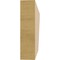 Ekena Millwork 2in. W x 8in. H x 16in. L Concord Woodgrain TimberThane Rafter Tail, Primed Tan RFTUR02X08X16CONRCPR - alternate 6
